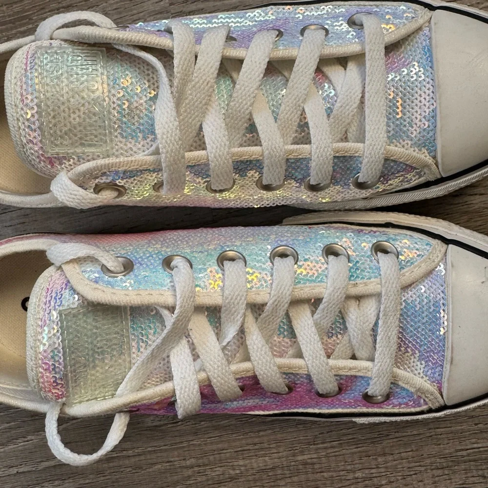 Converse Platform sequin sneaks - Picture 4 of 9
